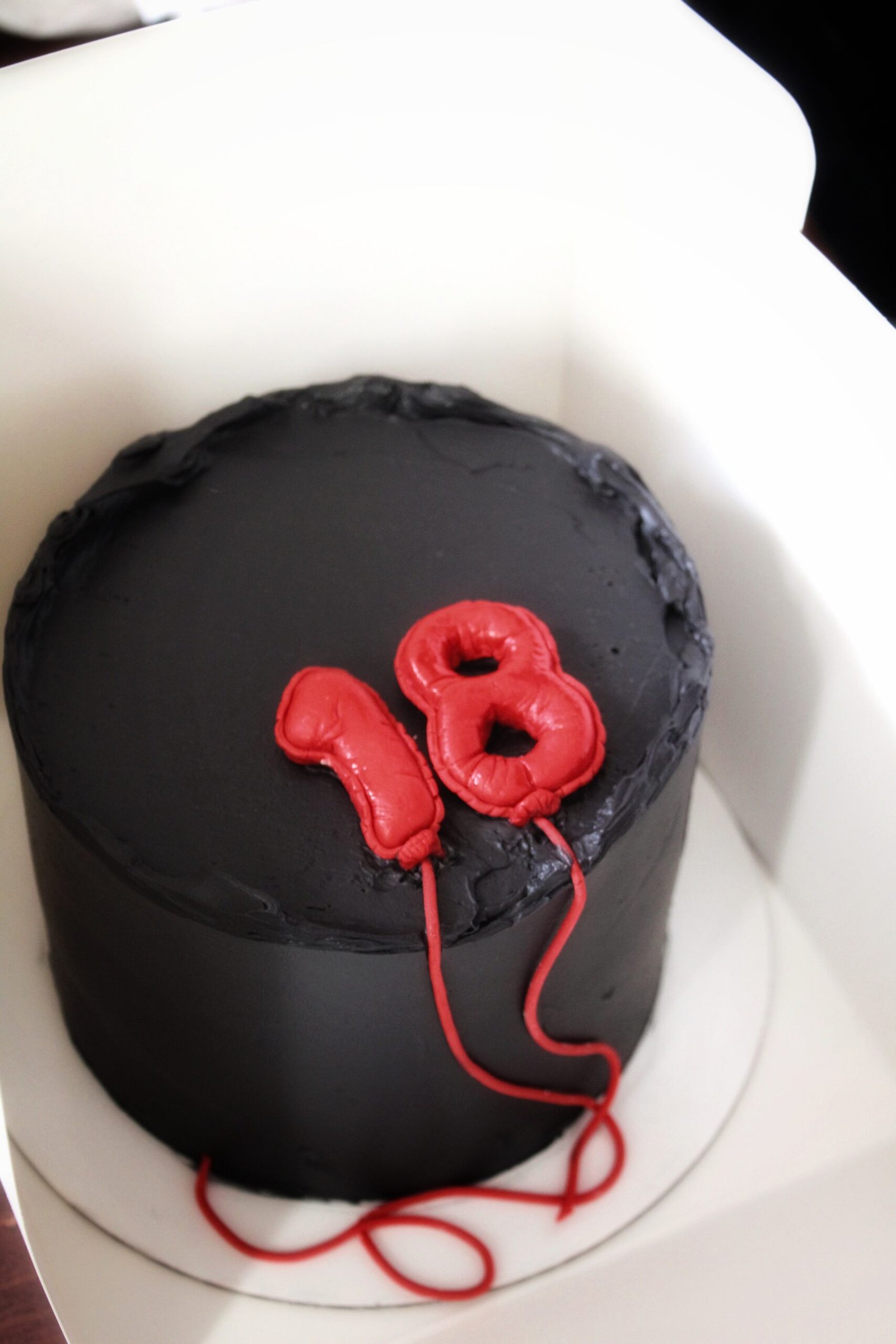 Fondant Balloon Cake