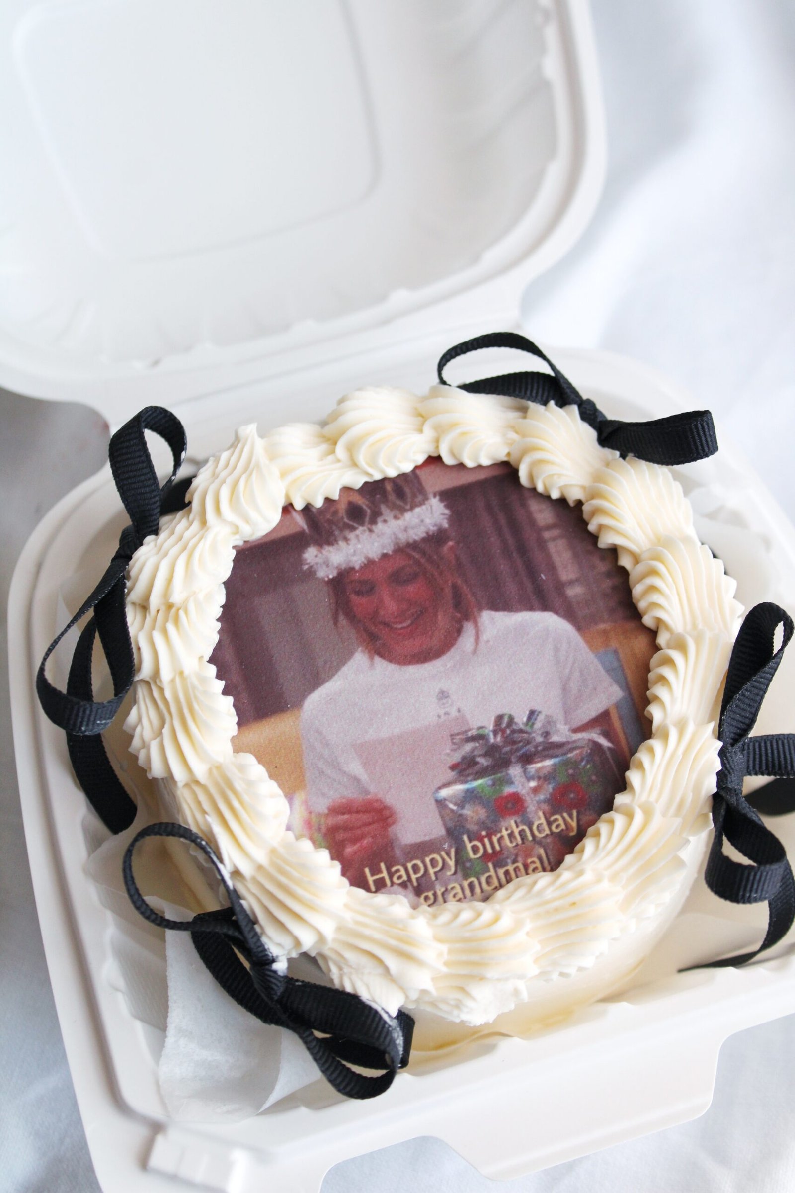 Edible Image Bento Cake