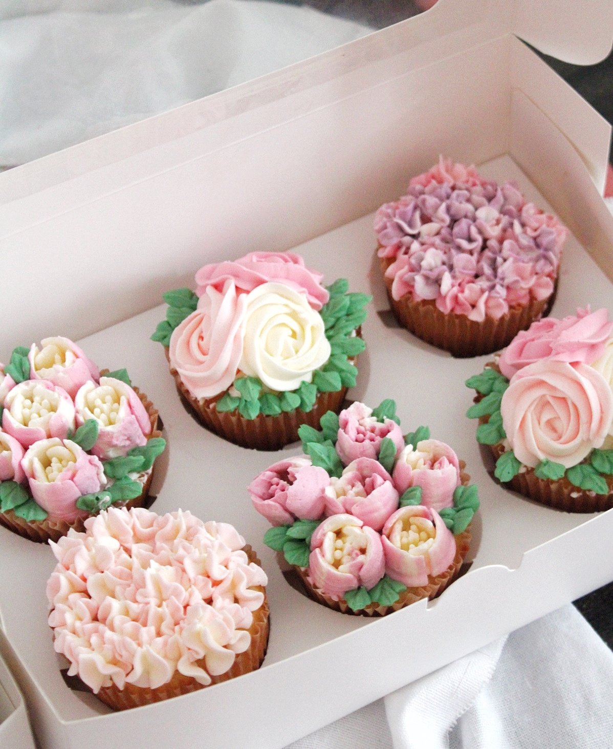 Floral Cupcakes